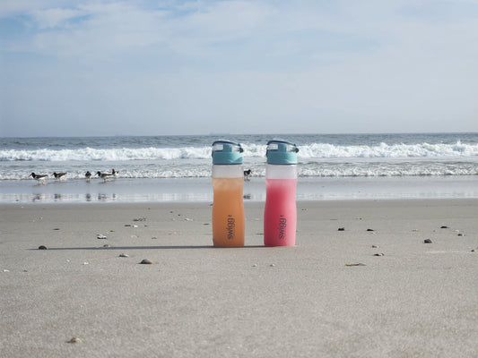 Vitamin Water SipSwigg at the beach